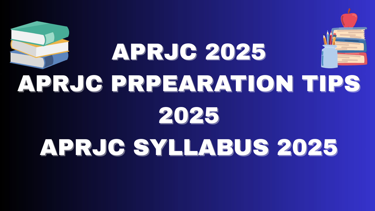 APRJC CET notification released 2025