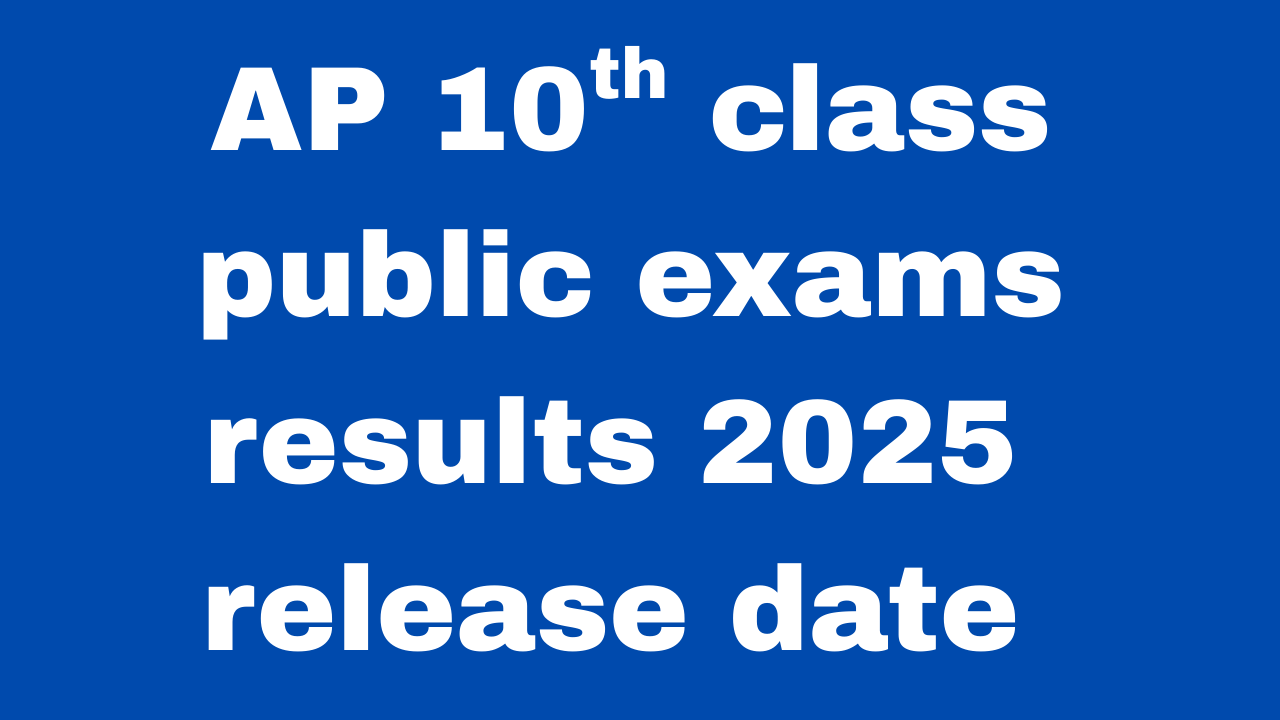 Ap 10th class results release date 2025